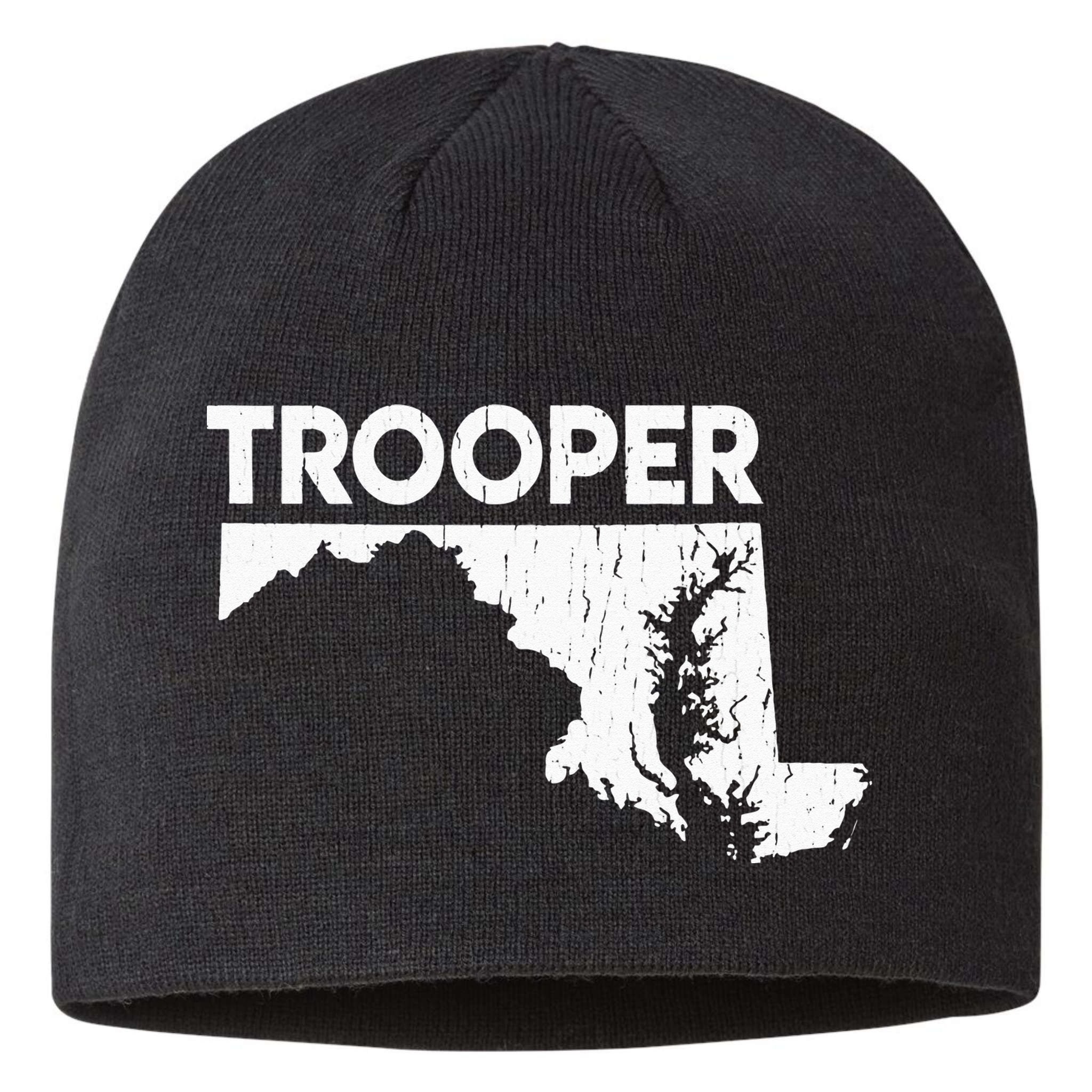 Maryland State Trooper State Police Sustainable Beanie