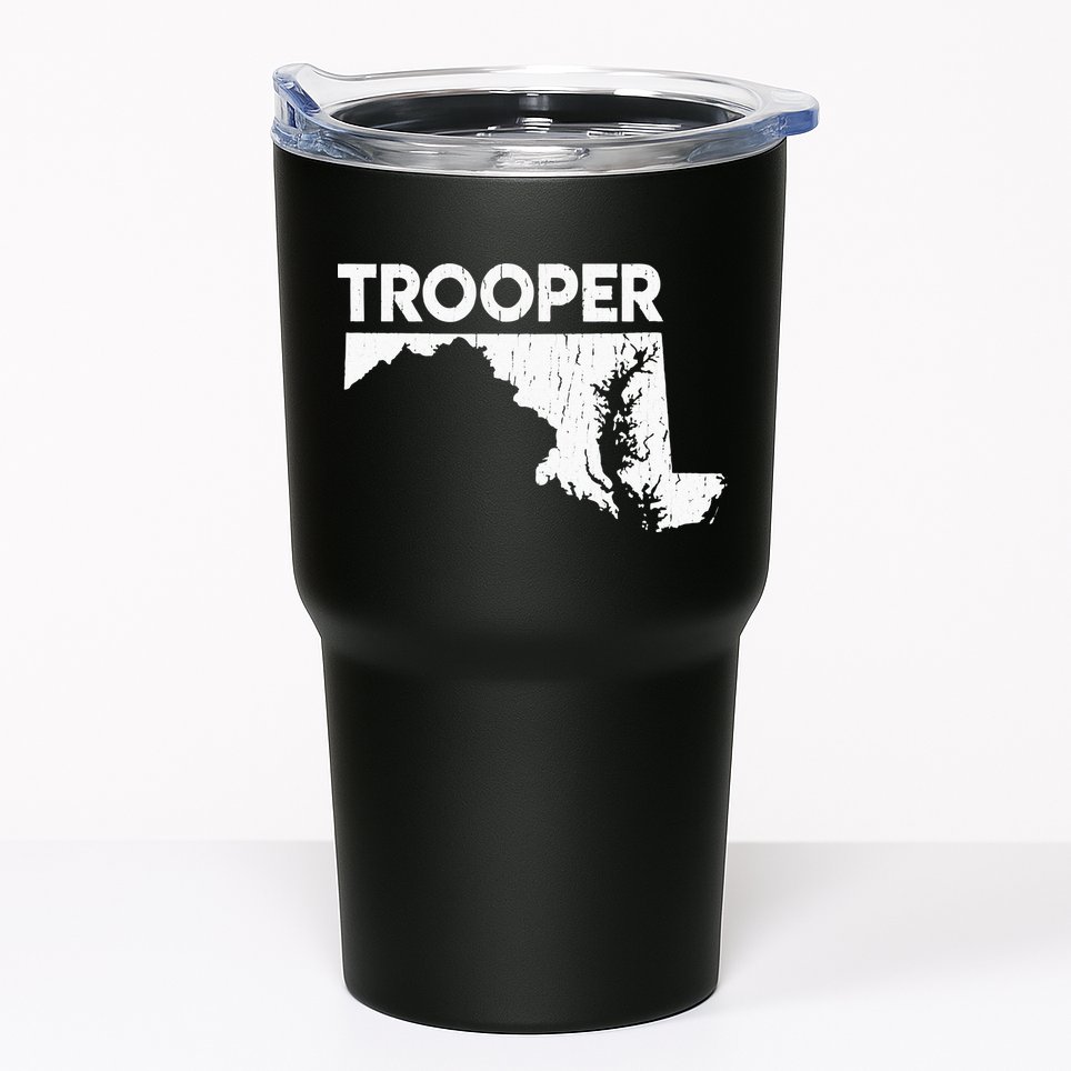 Maryland State Trooper State Police Tumbler