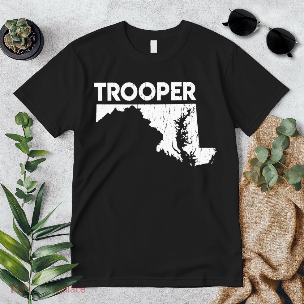 Maryland State Trooper State Police Premium T-Shirt