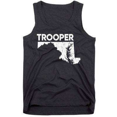Maryland State Trooper State Police Tank Top