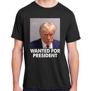 Mug Shot Trump Wanted For President Adult ChromaSoft Performance T-Shirt