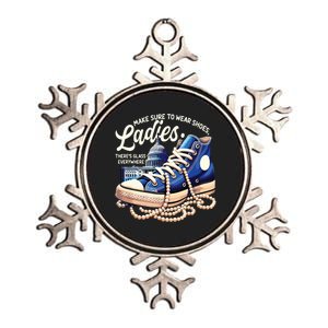 Make Sure To Wear Shoes Ladies Shoes Ladies Kamala Harris Metallic Star Ornament