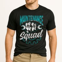 Maintenance Squad Technician Worker Maintenance Man Performance Shirt