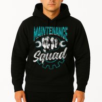 Maintenance Squad Technician Worker Maintenance Man Hoodie