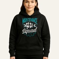 Maintenance Squad Technician Worker Maintenance Man Hoodie