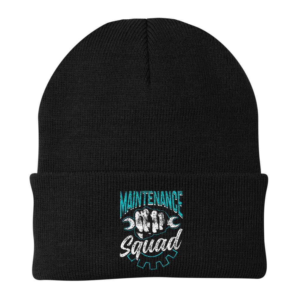 Maintenance Squad Technician Worker Maintenance Man Beanie