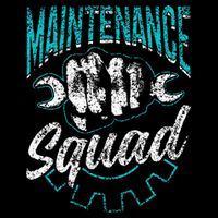 Maintenance Squad Technician Worker Maintenance Man 16 in Basic Backpack