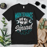 Maintenance Squad Technician Worker Maintenance Man Premium T-Shirt