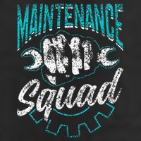 Maintenance Squad Technician Worker Maintenance Man Hat