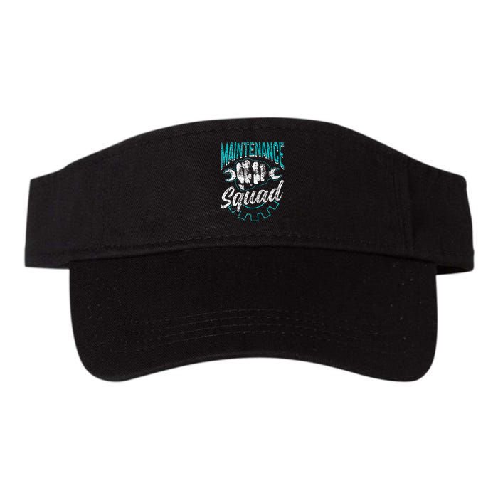 Maintenance Squad Technician Worker Maintenance Man Visor
