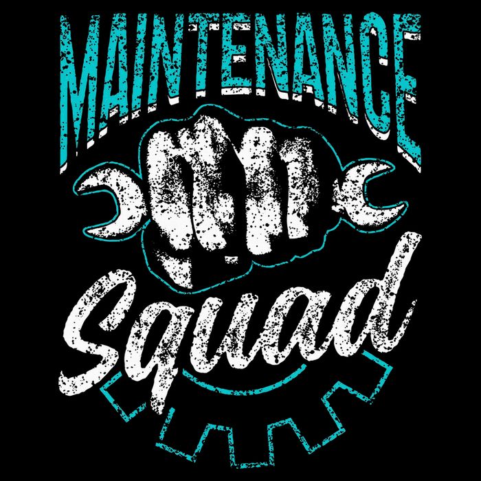 Maintenance Squad Technician Worker Maintenance Man Visor