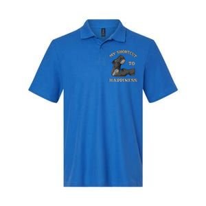 My Shortcut To Happiness Is Tap Dance Shoes For Tap Dancing Gift Softstyle Adult Sport Polo