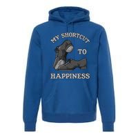 My Shortcut To Happiness Is Tap Dance Shoes For Tap Dancing Gift Premium Hoodie