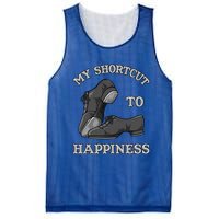 My Shortcut To Happiness Is Tap Dance Shoes For Tap Dancing Gift Mesh Reversible Basketball Jersey Tank