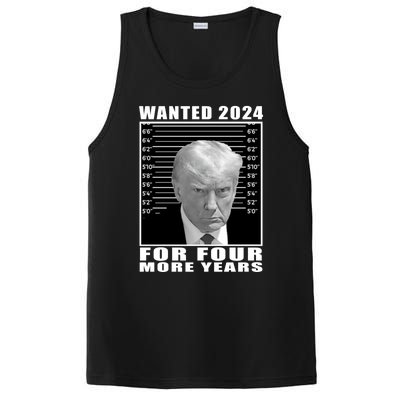 Mug Shot Trump Wanted 2024 For Four More Years PosiCharge Competitor Tank