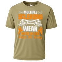 Multiple Sclerosis Tries To Make Me Weak Faith In God Performance Shirt
