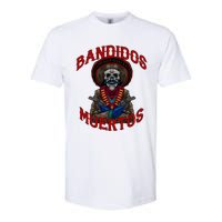 Mexican Skull Tequila Bandito Cool Skeleton Charro Gift Idea Softstyle CVC T-Shirt