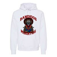 Mexican Skull Tequila Bandito Cool Skeleton Charro Gift Idea Premium Hoodie