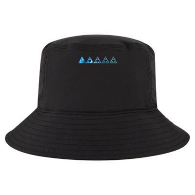Math Sierpinski Triangles Fractal Geometry Mathematics Cool Comfort Performance Bucket Hat
