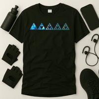 Math Sierpinski Triangles Fractal Geometry Mathematics T-Shirt