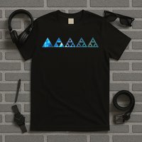 Math Sierpinski Triangles Fractal Geometry Mathematics T-Shirt