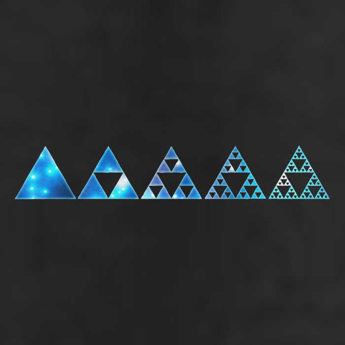 Math Sierpinski Triangles Fractal Geometry Mathematics Trucker Hat