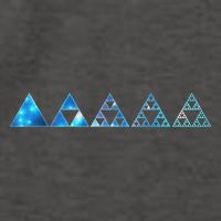 Math Sierpinski Triangles Fractal Geometry Mathematics Vector Backpack