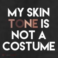 My Skin Tone Is Not A Costume Gift Adult Drive Performance Visor