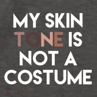 My Skin Tone Is Not A Costume Gift Vector Backpack