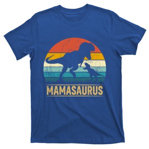 Mama Saurus T Rex Dinosaur Mamasaurus Funny MotherS Day Funny Gift T-Shirt