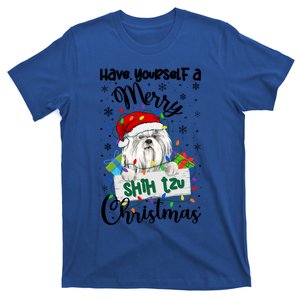 Merry Shih Tzu Christmas Shih Tzu Xmas Party Gift T-Shirt