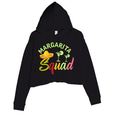 Margarita Squad T Crop Fleece Hoodie