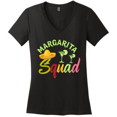 Margarita Squad T Women's V-Neck T-Shirt