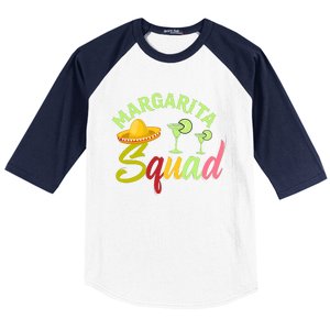 Margarita Squad T Baseball Sleeve Shirt