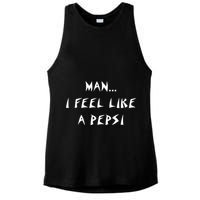Methsyndicate Shaniacidal Twaindencies Man I Feel Like A Pepsi Ladies PosiCharge Tri-Blend Wicking Tank