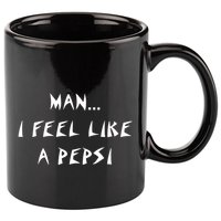 Methsyndicate Shaniacidal Twaindencies Man I Feel Like A Pepsi 11oz C Handle Ceramic Mug
