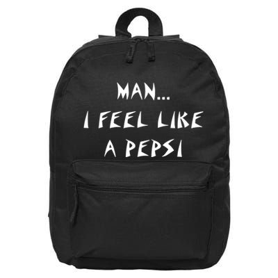 Methsyndicate Shaniacidal Twaindencies Man I Feel Like A Pepsi 16 in Basic Backpack