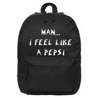 Methsyndicate Shaniacidal Twaindencies Man I Feel Like A Pepsi 16 in Basic Backpack