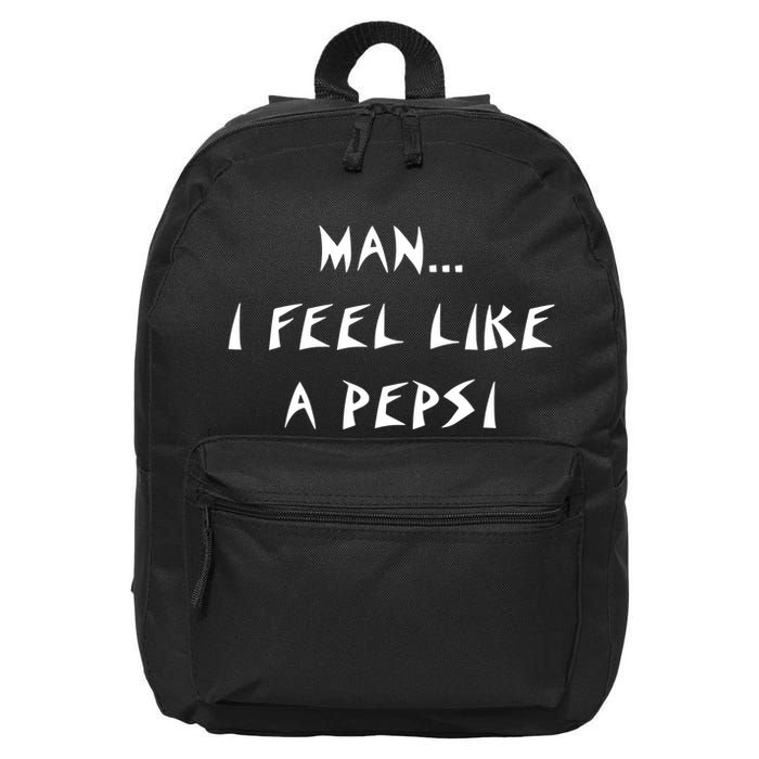 Methsyndicate Shaniacidal Twaindencies Man I Feel Like A Pepsi 16 in Basic Backpack