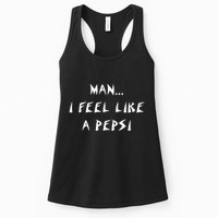 Methsyndicate Shaniacidal Twaindencies Man I Feel Like A Pepsi Womens Tank Top