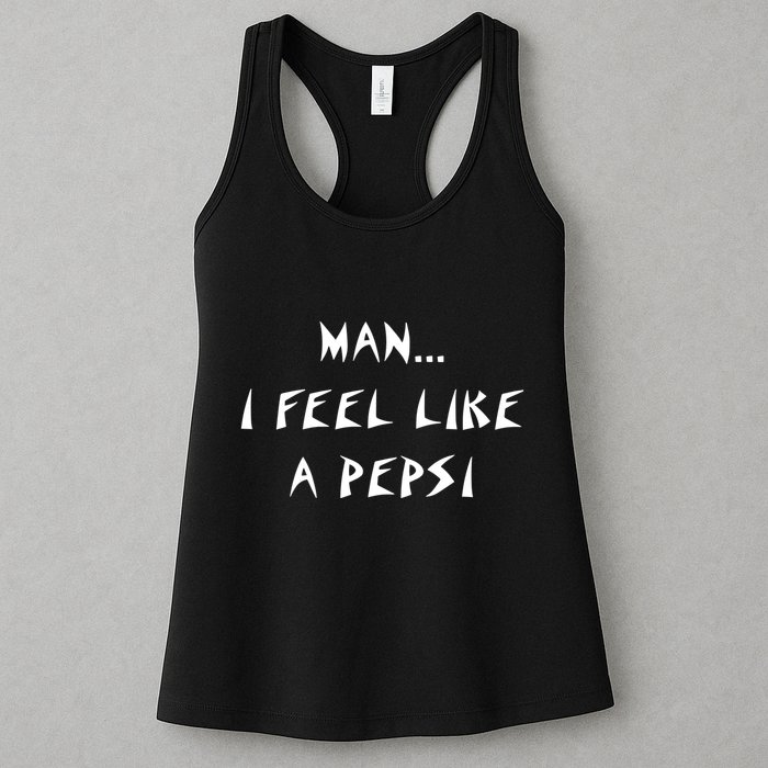 Methsyndicate Shaniacidal Twaindencies Man I Feel Like A Pepsi Womens Tank Top