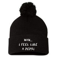 Methsyndicate Shaniacidal Twaindencies Man I Feel Like A Pepsi Pom Pom 12in Knit Beanie