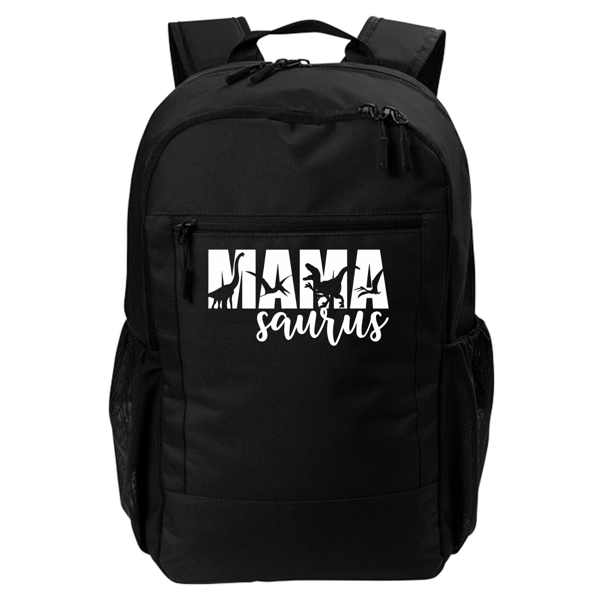 Mama Saurus T Rex Dinosaur Funny Mama Saurus Mother's Day Backpack