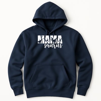 Mama Saurus T Rex Dinosaur Funny Mama Saurus Mother's Day Hoodie