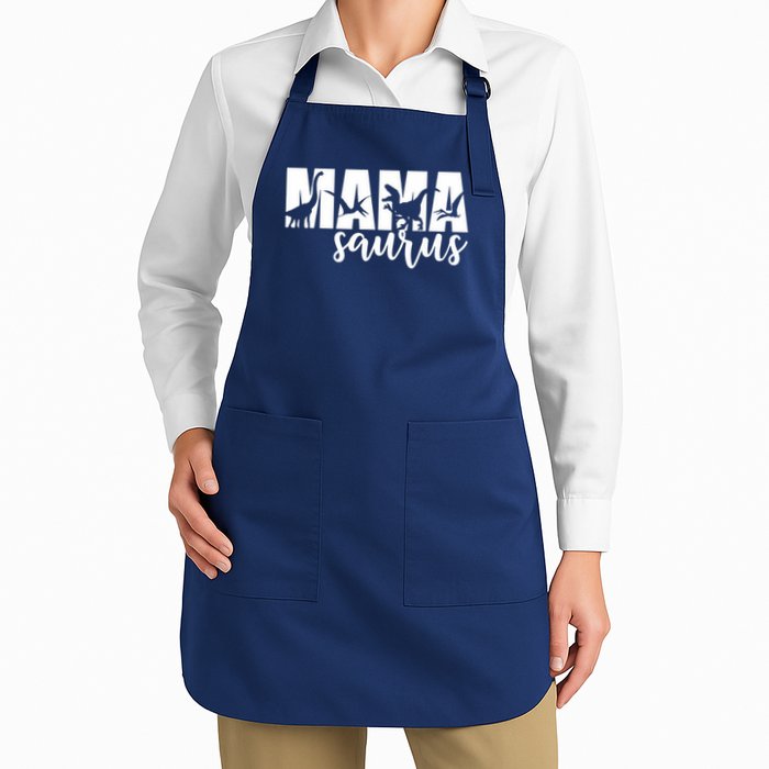 Mama Saurus T Rex Dinosaur Funny Mama Saurus Mother's Day Apron