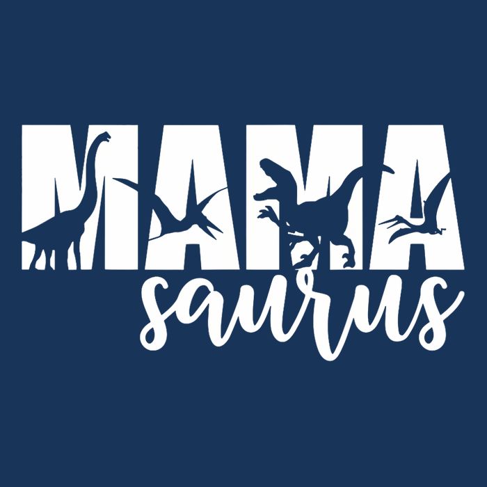 Mama Saurus T Rex Dinosaur Funny Mama Saurus Mother's Day Apron