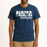 Mama Saurus T Rex Dinosaur Funny Mama Saurus Mother's Day Tall T-Shirt