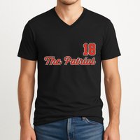 Matthew Slater The Patriot Captain 18 V-Neck T-Shirt