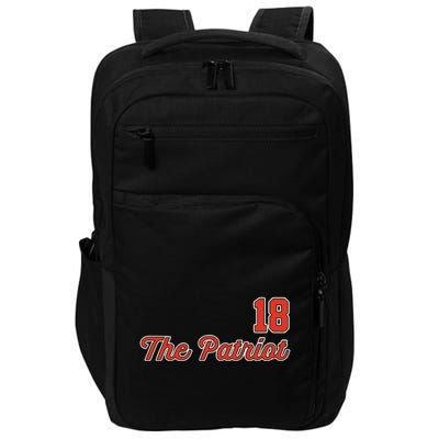 Matthew Slater The Patriot Captain 18 Impact Tech Backpack
