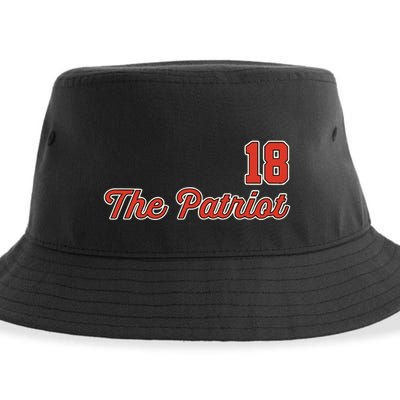 Matthew Slater The Patriot Captain 18 Sustainable Bucket Hat